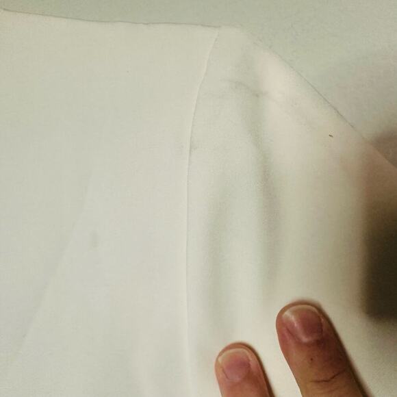 Jason Wu Collective Red Jacquard Colorblock Short Sleeve Mini Dress Size 10 - Picture 9 of 15